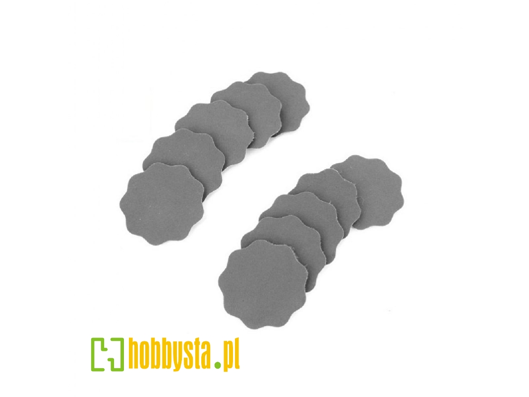 Superfine Scalloped 2500 Grit Pads (Velcro) 32 Mm (10 Pcs) - zdjęcie 1 Superfine Scalloped 2500 Grit Pads (Velcro) 32 Mm (10 Pcs) - zdjęcie 1