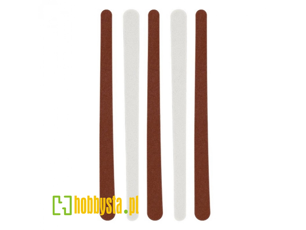 Dual-grit Sanding Sticks - Grit: 80 & 240 (10 Pcs) - zdjęcie 1
