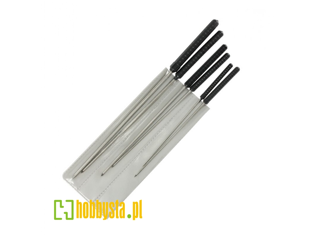 Smoothing Broach Set 1,2 - 3,0 Mm (6 Pcs) - zdjęcie 1 Smoothing Broach Set 1,2 - 3,0 Mm (6 Pcs) - zdjęcie 1