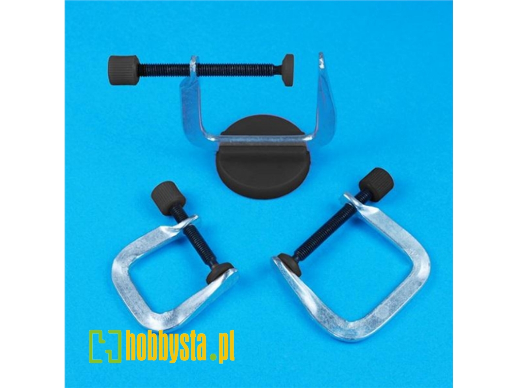 G-clamps And Magnet (3 Pcs) - zdjęcie 1 G-clamps And Magnet (3 Pcs) - zdjęcie 1