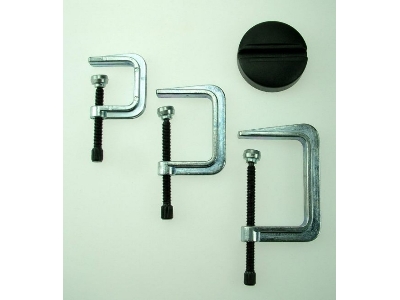 G-clamps And Magnet (3 Pcs) - zdjęcie 3