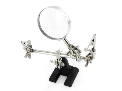 Helping Hands With Glass Magnifier - zdjęcie 1