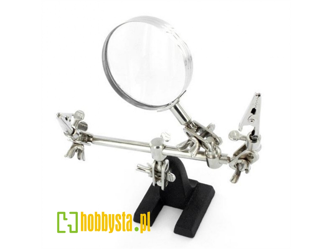 Helping Hands With Glass Magnifier - zdjęcie 1 Helping Hands With Glass Magnifier - zdjęcie 1