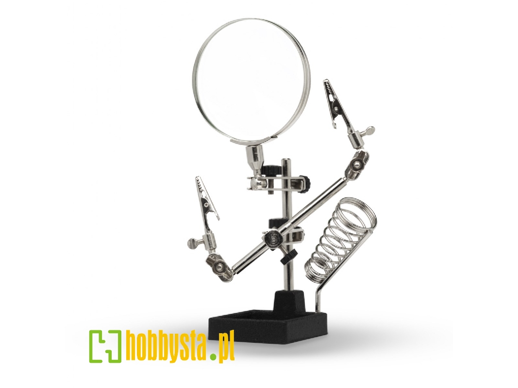 Heavy Duty Helping Hands Magnifier - zdjęcie 1