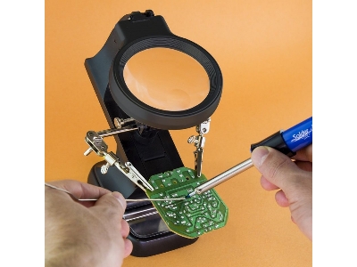 Helping Hands & Led Magnifier Workstation - zdjęcie 3