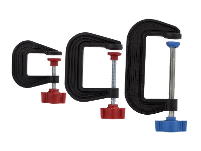 G-clamp Set - 25, 50 & 75 Mm (3 Pcs) - zdjęcie 1