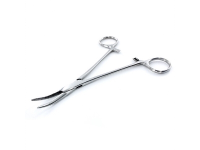 Locking Forceps - Curved (155 Mm) - zdjęcie 1