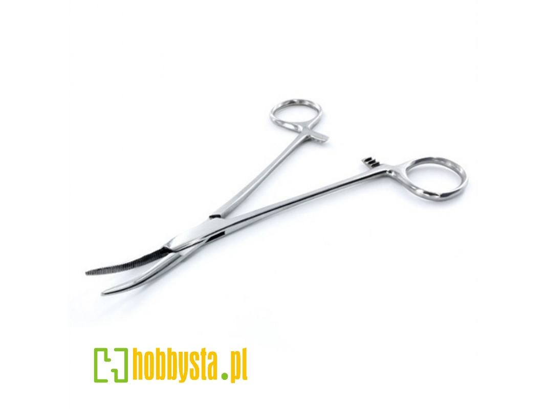 Locking Forceps - Curved (155 Mm) - zdjęcie 1 Locking Forceps - Curved (155 Mm) - zdjęcie 1