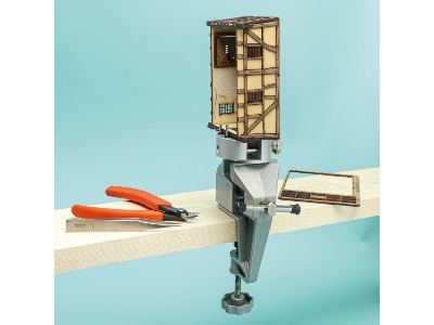 2-in-1 Work Holder With Non-slip Base & Wooden Handle - zdjęcie 3