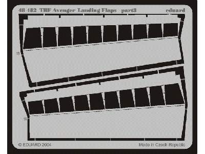  TBF landing flaps 1/48 - Accurate Miniatures - blaszki - zdjęcie 4