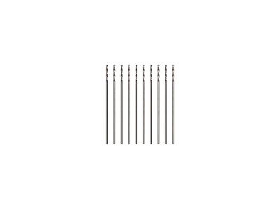 Precision Hss Drill Bits 0,6 Mm (10 Pcs)   - zdjęcie 1