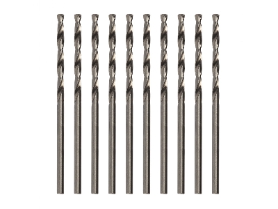 Precision Hss Drill Bits 1,8 Mm (10 Pcs)   - zdjęcie 1
