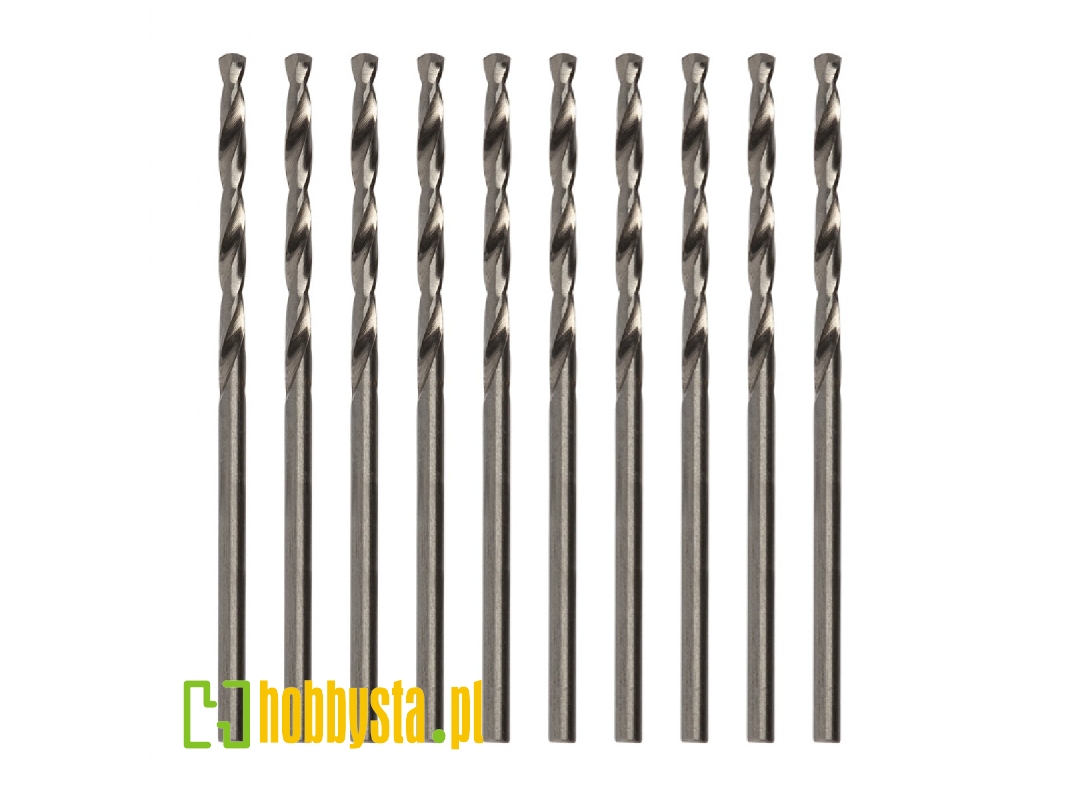 Precision Hss Drill Bits 1,8 Mm (10 Pcs) - zdjęcie 1 Precision Hss Drill Bits 1,8 Mm (10 Pcs) - zdjęcie 1