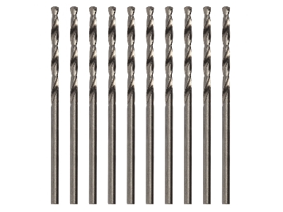 Precision Hss Drill Bits 2,0 Mm (10 Pcs)   - zdjęcie 1