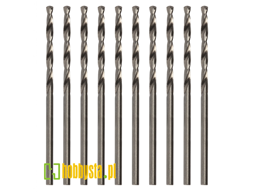 Precision Hss Drill Bits 2,0 Mm (10 Pcs)   - zdjęcie 1