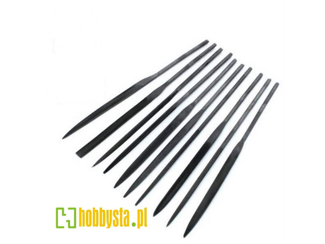 Budget Needle Files Set (10 Pcs) - zdjęcie 1 Budget Needle Files Set (10 Pcs) - zdjęcie 1