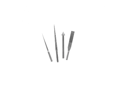 Diamond Reamer & File Accessory Set (4 Pcs) - zdjęcie 1