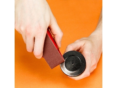Spring Loaded Finger Sander (40mm - Medium Grade) - zdjęcie 2