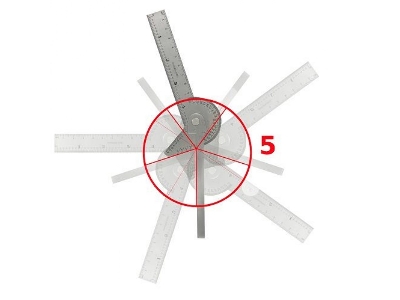 Angle Rule & Gauge (5 In 1) - zdjęcie 3