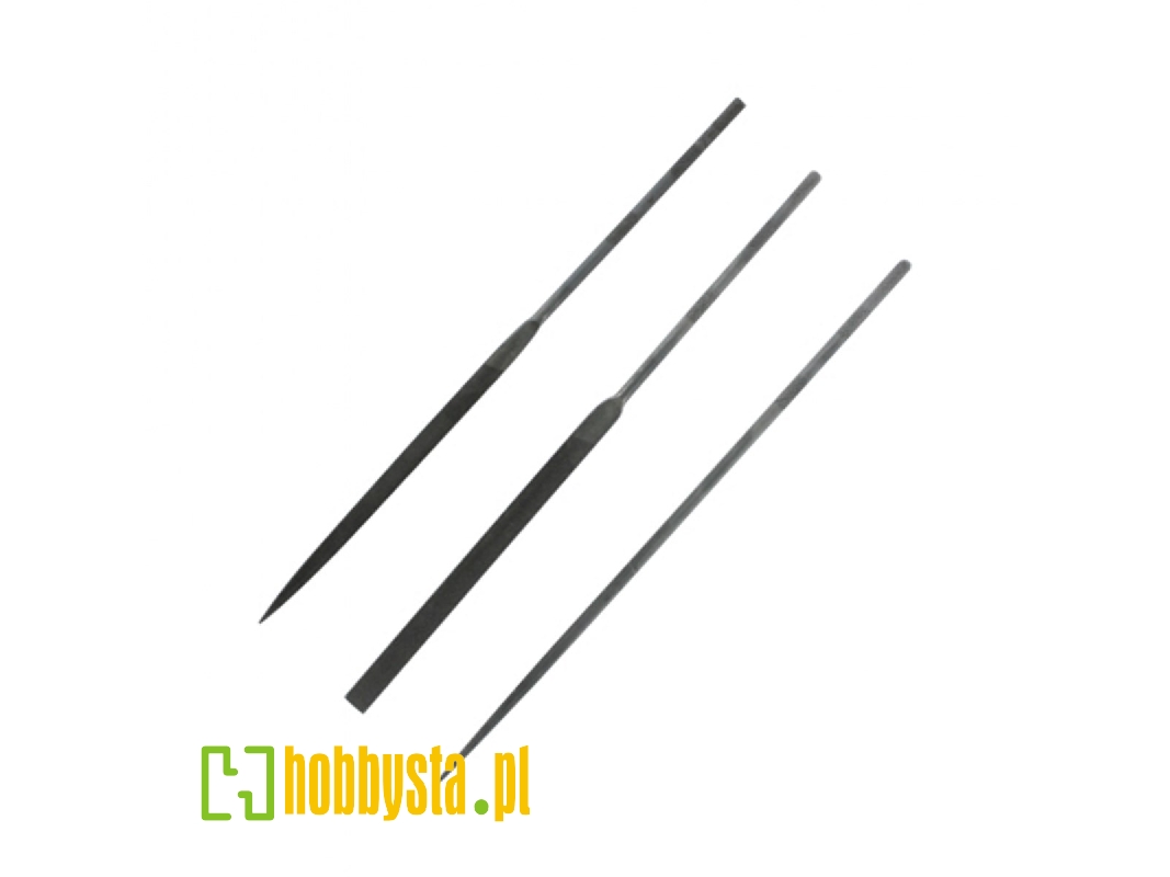 Precision Needle Files Set (3 Pcs) - zdjęcie 1 Precision Needle Files Set (3 Pcs) - zdjęcie 1
