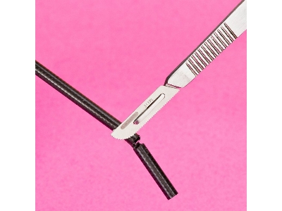 Precision Saw Set (0,12mm) With Scalpel Handle - zdjęcie 2