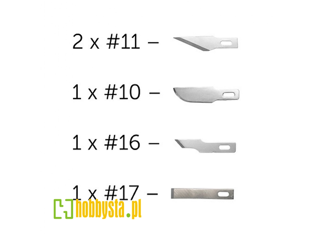 Assorted Blades For #1 Knife (5 Pcs) - zdjęcie 1 Assorted Blades For #1 Knife (5 Pcs) - zdjęcie 1