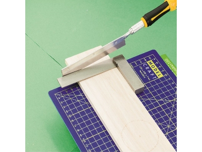 Plastic Handled Craft Knife #5 With Blade (115 Mm) - zdjęcie 3