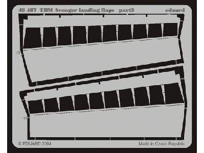  TBM landing flaps 1/48 - Accurate Miniatures - blaszki - zdjęcie 4