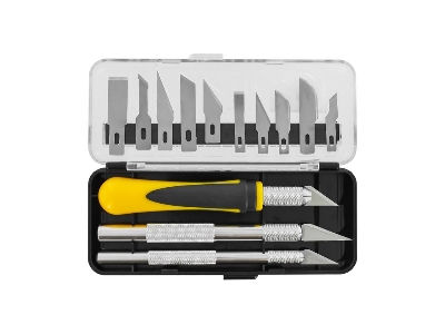 Precision Craft Knife Set (3 Knives And 13 Blades) - zdjęcie 1