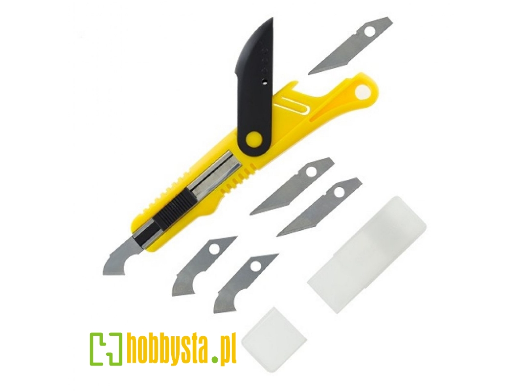 Plastic Cutter Scriber Tool & 5 Spare Blades - zdjęcie 1 Plastic Cutter Scriber Tool & 5 Spare Blades - zdjęcie 1
