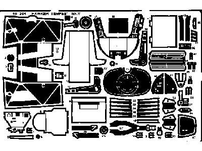  Tempest Mk. V 1/48 - Eduard - blaszki - zdjęcie 2