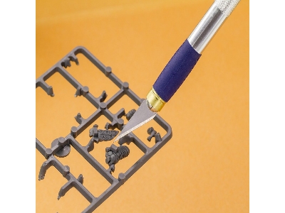 Soft Grip Hobby Knife #2 (125mm) with #2 Blade - zdjęcie 2