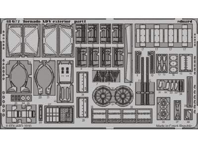  Tornado ADV exterior 1/48 - Hobby Boss - blaszki - zdjęcie 1