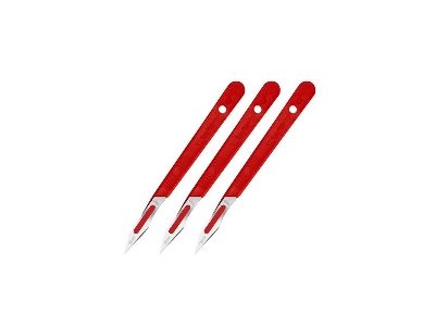 Disposable Trimaway Knives (3 Pcs) - zdjęcie 1