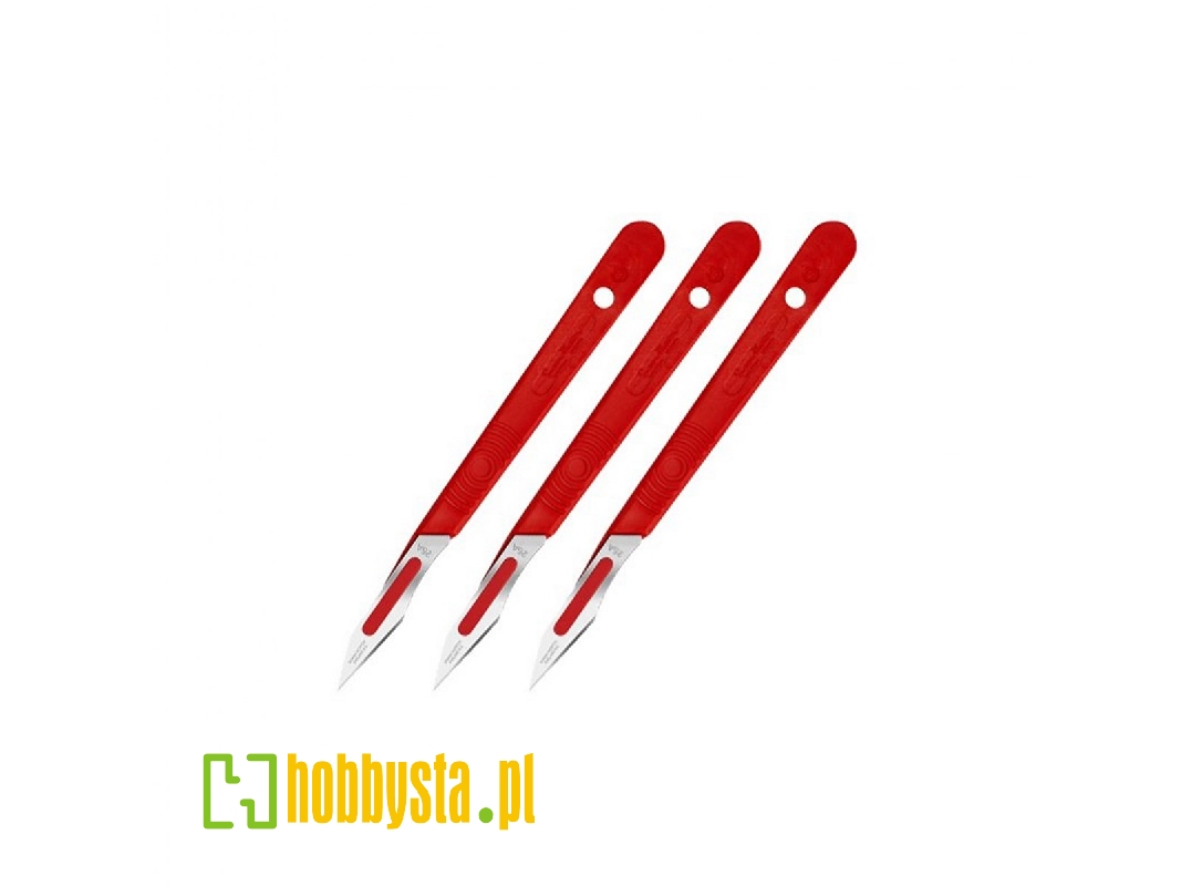 Disposable Trimaway Knives (3 Pcs) - zdjęcie 1 Disposable Trimaway Knives (3 Pcs) - zdjęcie 1