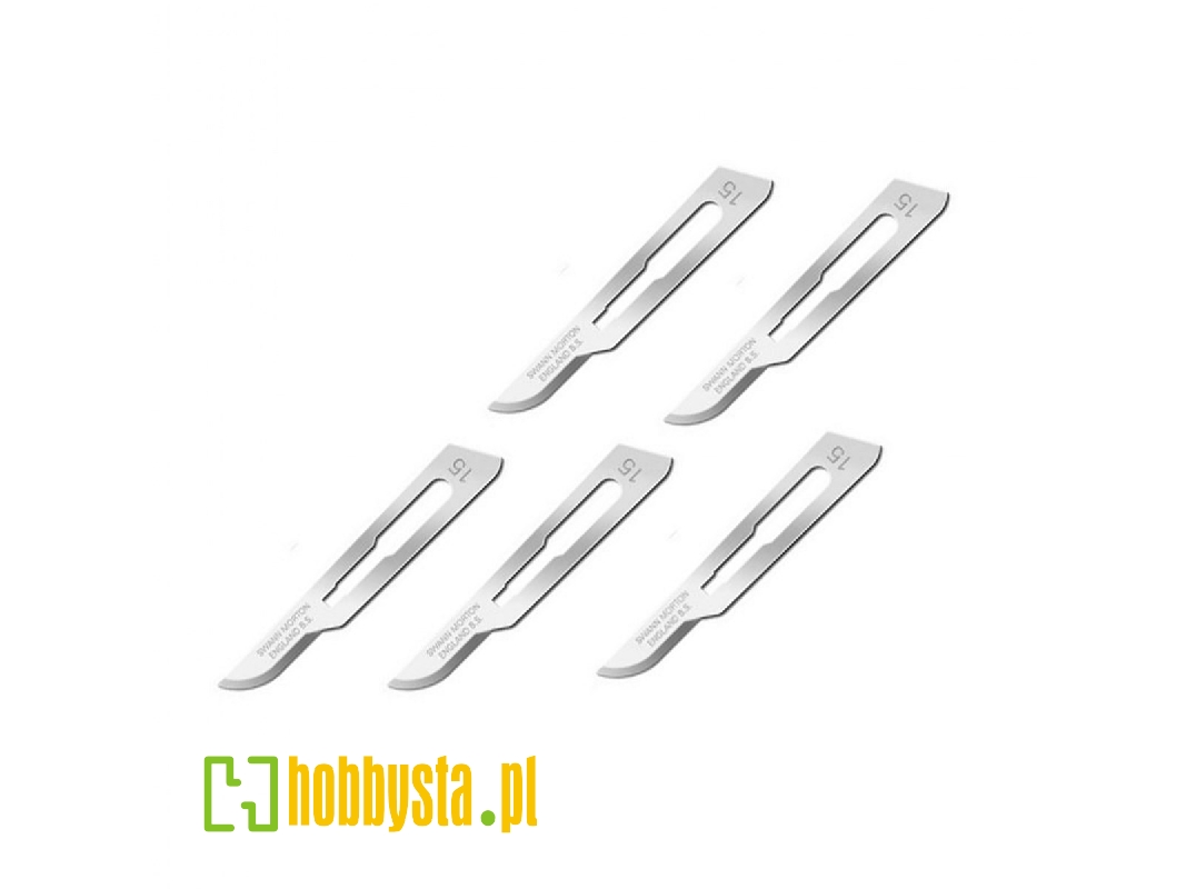 Blades #15 (5 Pcs) - zdjęcie 1 Blades #15 (5 Pcs) - zdjęcie 1