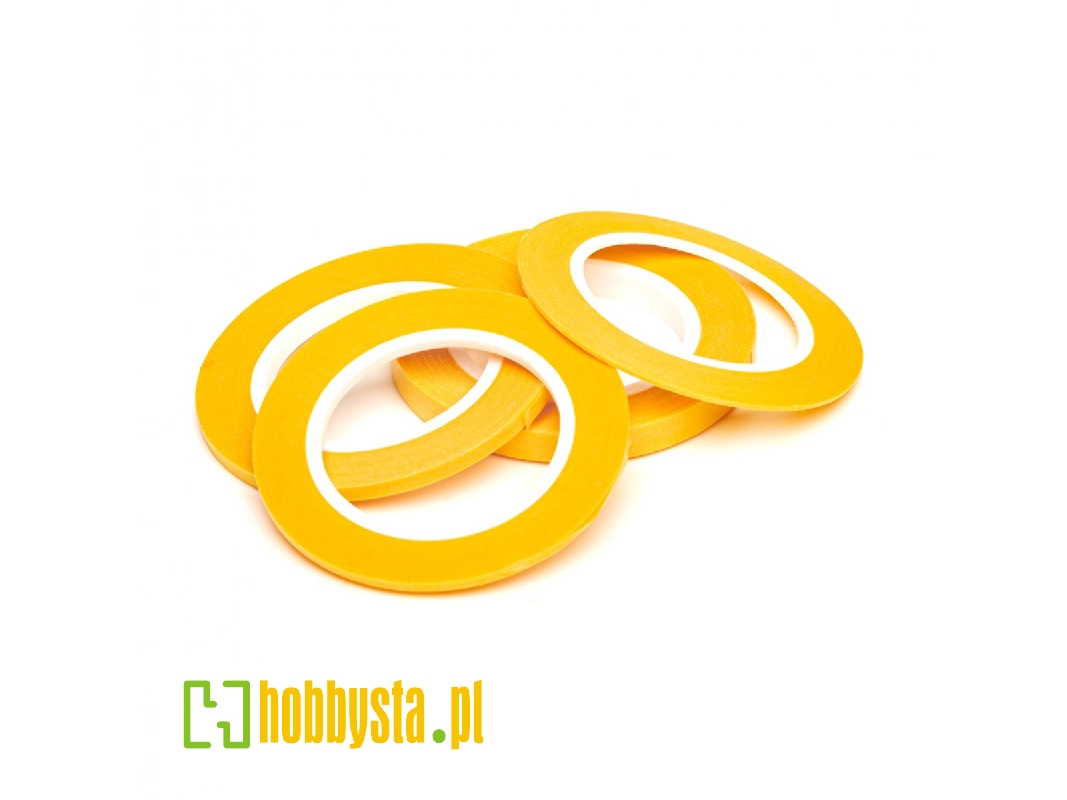 Masking Tape Set Of 4 (1, 2, 3 & 6 Mm) - zdjęcie 1 Masking Tape Set Of 4 (1, 2, 3 & 6 Mm) - zdjęcie 1