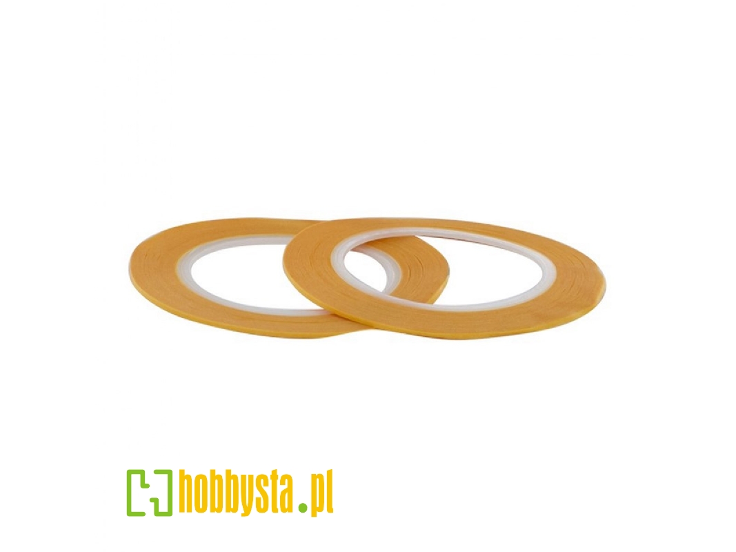 Masking Tape 1 Mm X 18 M (2 Pcs) - zdjęcie 1 Masking Tape 1 Mm X 18 M (2 Pcs) - zdjęcie 1