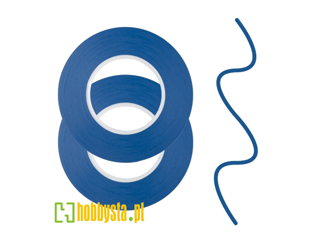 Flexible Masking Tape 2 Mm X 18 M (2 Pcs) - zdjęcie 1 Flexible Masking Tape 2 Mm X 18 M (2 Pcs) - zdjęcie 1