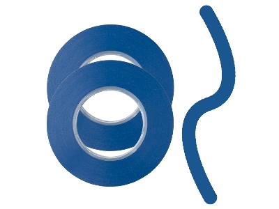 Flexible Masking Tape 6 Mm X 18 M (2 Pcs) - zdjęcie 1