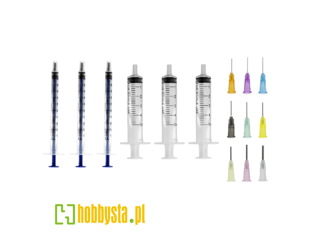 Syringe & Applicator Set (15 Pcs) - zdjęcie 1 Syringe & Applicator Set (15 Pcs) - zdjęcie 1