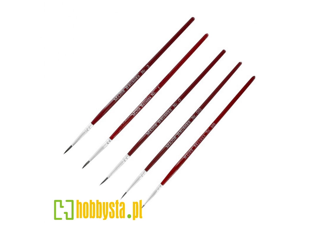 Pure Sable Brush Set (5 Pcs) - zdjęcie 1
