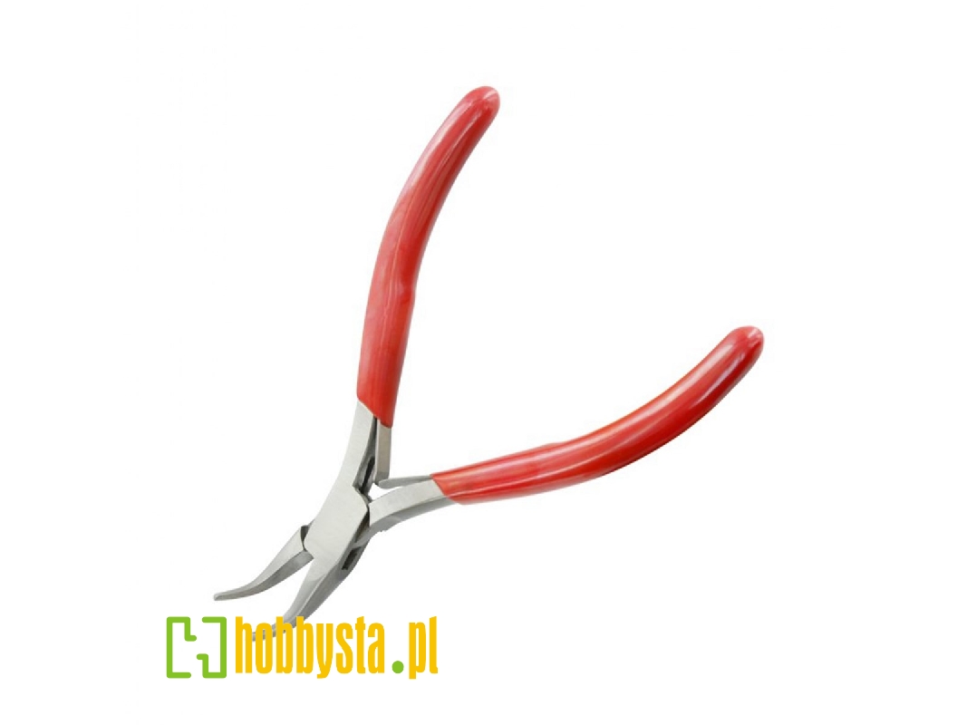Snipe Nose Bent Pliers (115 Mm) - zdjęcie 1 Snipe Nose Bent Pliers (115 Mm) - zdjęcie 1