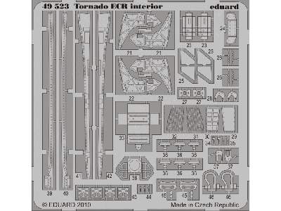  Tornado ECR interior S. A. 1/48 - Hobby Boss - blaszki - zdjęcie 3