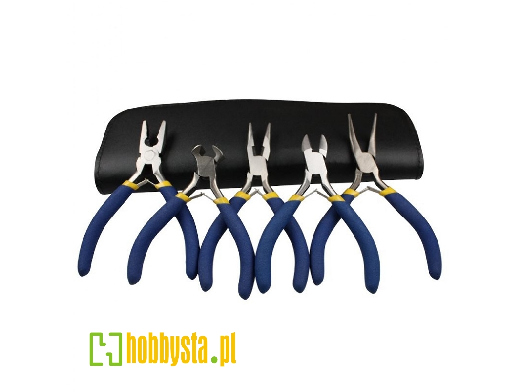 Precision Mini Plier Set In Case (5 Pcs) - zdjęcie 1 Precision Mini Plier Set In Case (5 Pcs) - zdjęcie 1