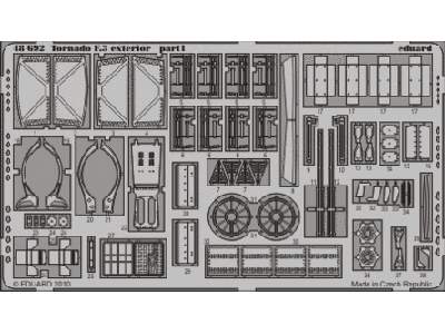  Tornado F.3 exterior 1/48 - Hobby Boss - blaszki - zdjęcie 1