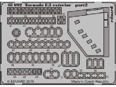  Tornado F.3 exterior 1/48 - Hobby Boss - blaszki - zdjęcie 3