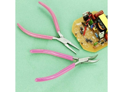 Box Joint Slim Line Chain Nose Pliers - zdjęcie 2