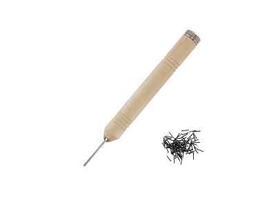 Pen Grip Pin Pusher With 100 Black Pins - zdjęcie 1