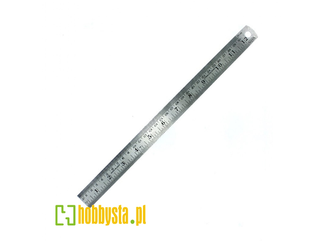 Steel Rule 12" (300 Mm) - zdjęcie 1 Steel Rule 12" (300 Mm) - zdjęcie 1